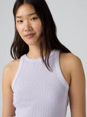 Lila essential racer tanktop