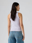 Lila essential racer tanktop
