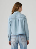 Denim logan tencel blouse