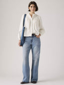 Loose bootcut jeans easy days