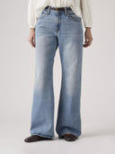 Loose bootcut jeans easy days