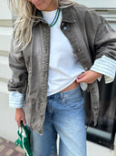 Denim super baggy jorts