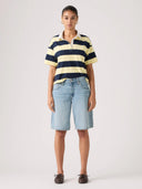 Denim baggy dad lightweight jorts