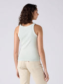 Lichtblauwe racer tanktop