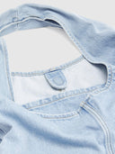 Lichtdenim schoudertas emerson