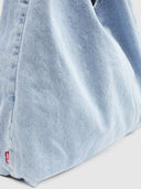 Lichtdenim schoudertas emerson