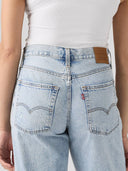 Lichte baggy dad fan flare