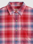 Rode geruite blouse nash