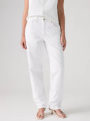 Witte loose taper jeans tooth fairy