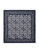 Soft cotton paisley scarf solid