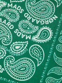 Soft cotton paisley scarf solid