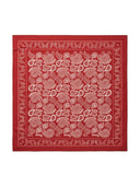 Soft cotton paisley scarf solid