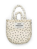 Shopper met stippen dessin light ripstop pillow bag aop