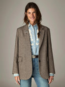 Herringbone blazer nico