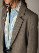 Herringbone blazer nico