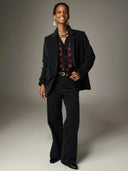 Geborduurde blouse davinia