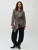 Geruite blouse arlia-m