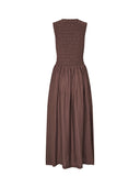 Bruine maxi jurk sorellia-m