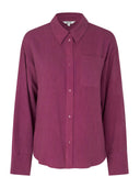Donkerroze blouse nerina-m