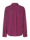 Donkerroze blouse nerina-m