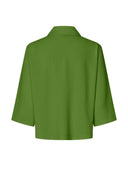 Groene blouse popelmd