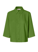 Groene blouse popelmd
