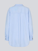 Lichtblauw gestreepte blouse rowanmd