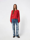 gebreide cardigan crismd
