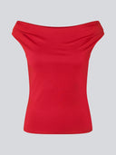 Off-shoulder top himamd