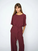 Bordeauxrode pantalon mmleya miley