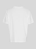 Wit t-shirt met logo terina