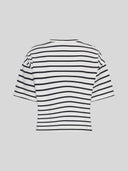 Blauw gestreept t-shirt leana
