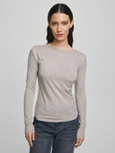 Grijze longsleeve melisse