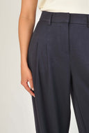 Blauwe pantalon henrika sky captain