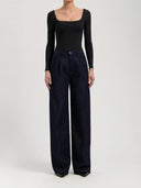 Wide leg jeans eve