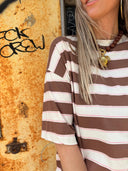 Gestreept t-shirt simmy