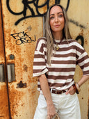 Gestreept t-shirt simmy