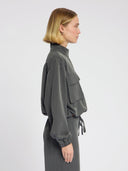 Grijze jacket bo