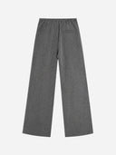 Grijze wide leg pantalon lauren