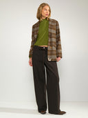 Geruite blazer honden nuezma