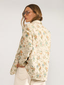 Blazer met bloemenprint nuharpa