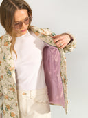 Blazer met bloemenprint nuharpa