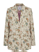 Blazer met bloemenprint nuharpa