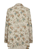 Blazer met bloemenprint nuharpa