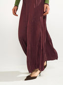 Bordeaux maxi rok nufea