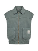 Groene bodywarmer nuhamilton