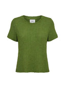 Groene gebreide top nuadria