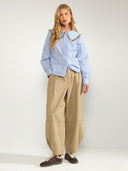 Lichtblauwe blouse numayana