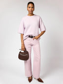 Bruine tas coco croissant