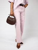 Bruine tas coco croissant
